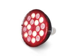Lâmpada de Terapia Luz Vermelha com 18 Leds, 54 W, Dispositivo Infravermelha Led, 660 Nm e 850 Par a Alívio da Pele D GOKOCO