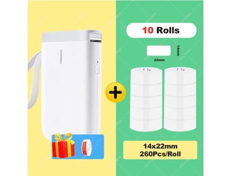 Mini Impressora De Etiquetas Portátil Sem Fios Bluetooth Térmica Para Impressão Rápida Em Casa E Escritório HHZ