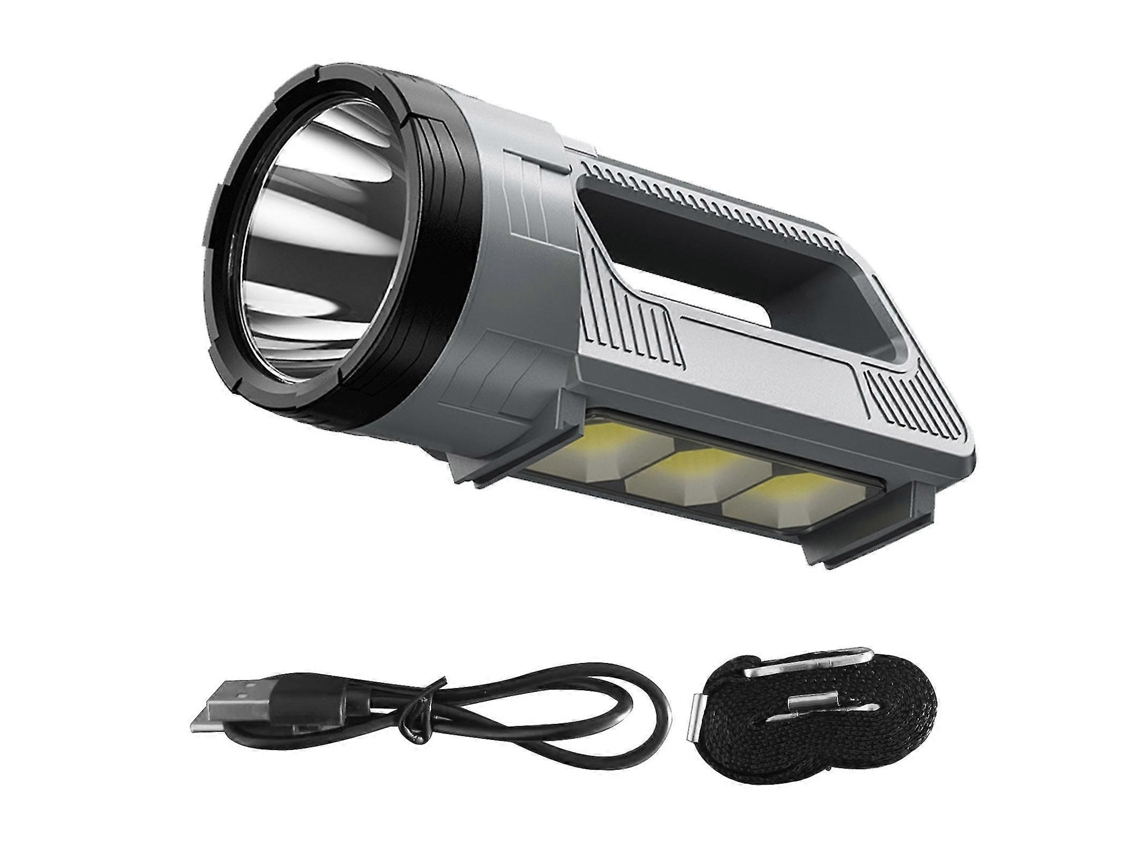 Lanterna Led Portátil Com Interruptor Duplo Para Caminhadas, Acampamentos, Casa, Com Luz De Emergência Olysi Shop