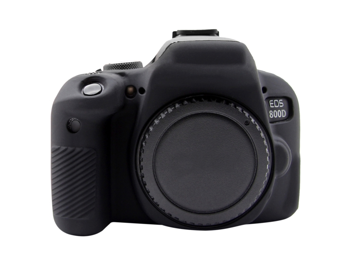 Capa De Silicone Macia Para Canon Eos 800d Brilvibera