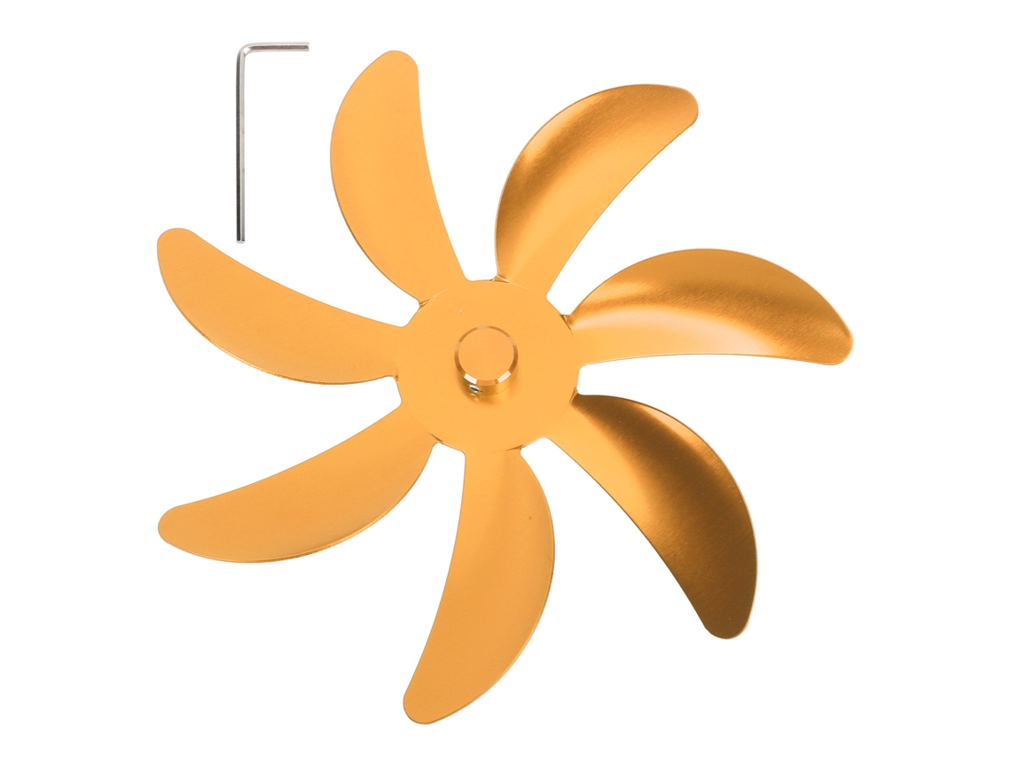 Acessórios para ventiladores Lareira (conjunto de 7 peças em liga de alumínio)