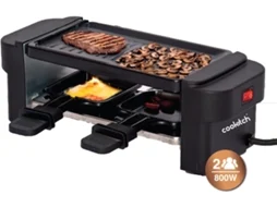 Grelhador Raclette Retangular 2 Pessoas 400w Cookitch