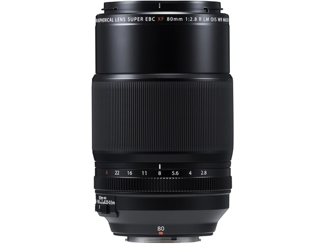 Objetiva FUJIFILM XF 80mm F2.8 R LM OIS WR Macro (Encaixe: Fujifilm X Mount - Abertura: f/22 - f/2.8)