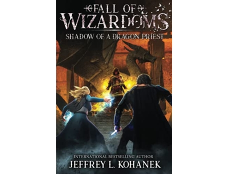 Livro Wizardoms Shadow of a Dragon Priest Fall of Wizardoms de Jeffrey L Kohanek (Inglês)