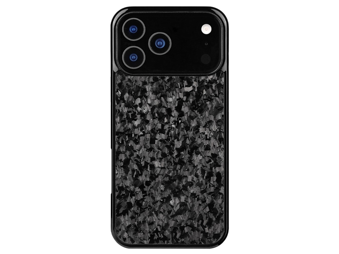 Capa Para Iphone 17 Pro Max Com Magsafe Em Fibra De Aramida - Preta