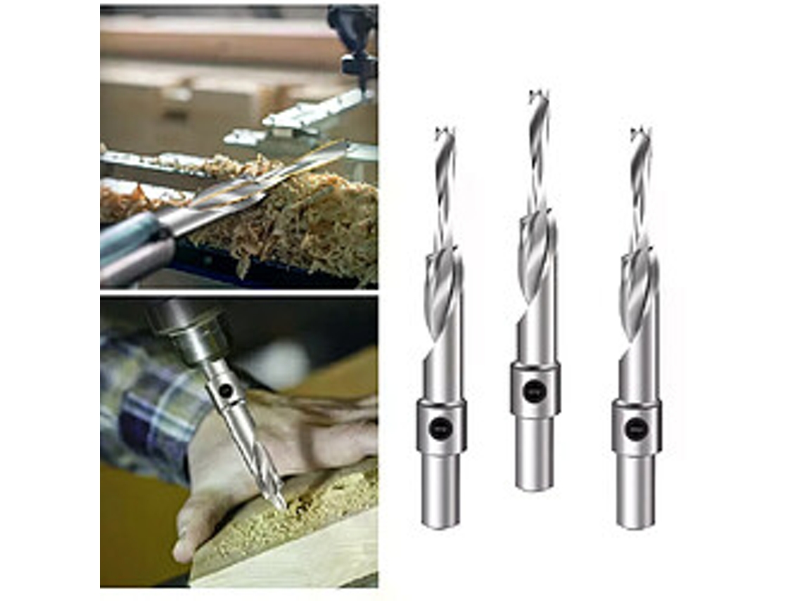 Broca Para Furar Tigelas 3/4/5/6 Mm Madeira Maciça Oem
