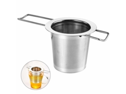 Infusor De Chá Em Aço Inoxidável 304 Com Cabo Dobrável, Reutilizável E Malha Extrafina Para A Granel. Ideal Jarras Infusores. Aquaforge