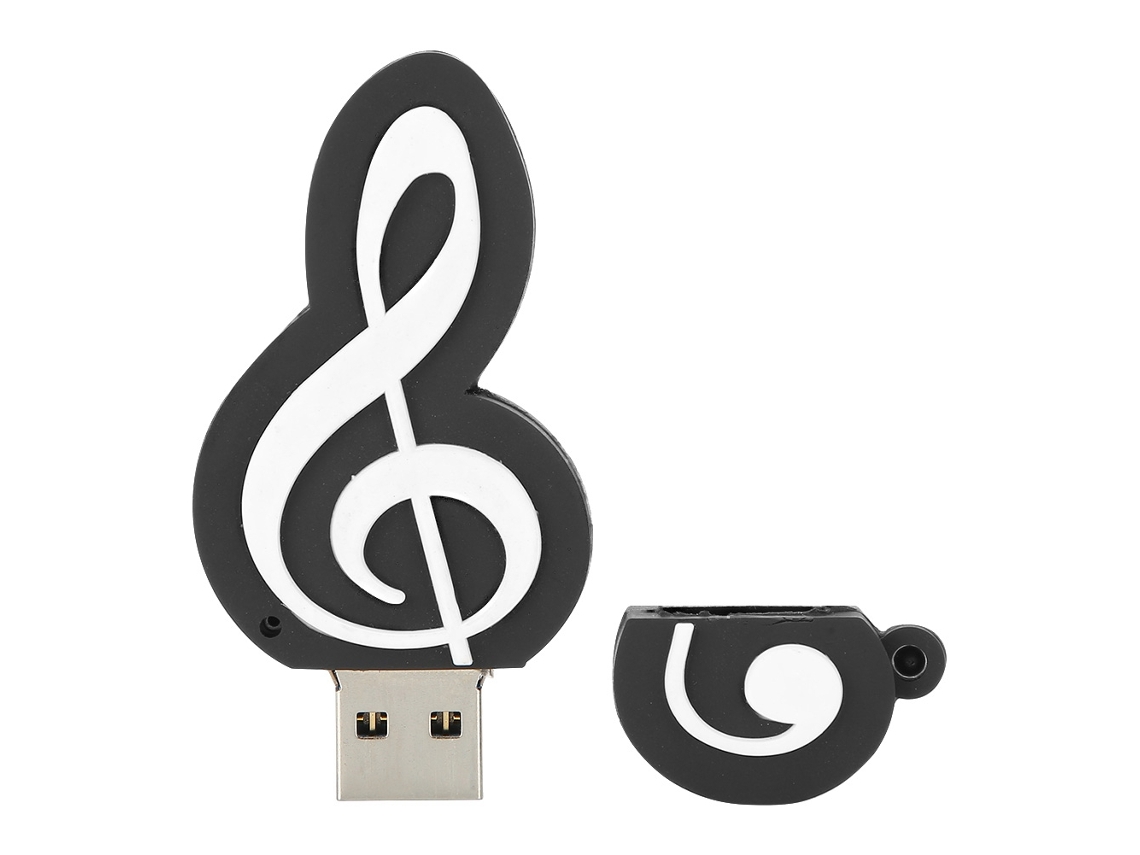 Pen Drive LAXISCREED 32g Usb 3.0 Formato Nota Musical