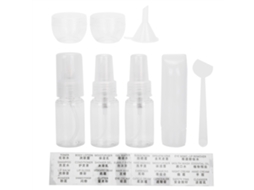 Garrafas De Spray Plásticas Para Viagem E Armazenamento De Cosméticos