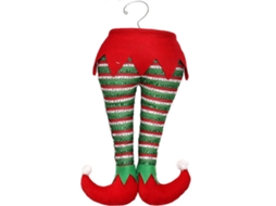 Enfeite De Natal Com Pernas De Elfo Para Árvore De Natal, 53 X 27 X 10 Cm, 1 Peça Olysi Shop