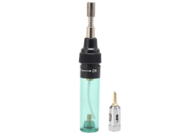 Plancha De Soldadura A Gas Portátil Recarregável Com Butano Puro 8ml Ferramenta Manual Va-100 Transparente Verde