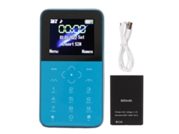 Soyes S10p Mini Cartão Celular Ultra Fino Pequeno Portátil Teclado De Backup Celular Para Crianças Estudantes Azul