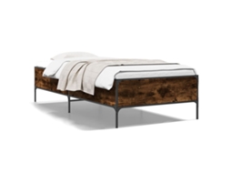 Bed Frame, Bed Frames Vidaxl Marrom Madeira Processada (90 X 200 Cm)
