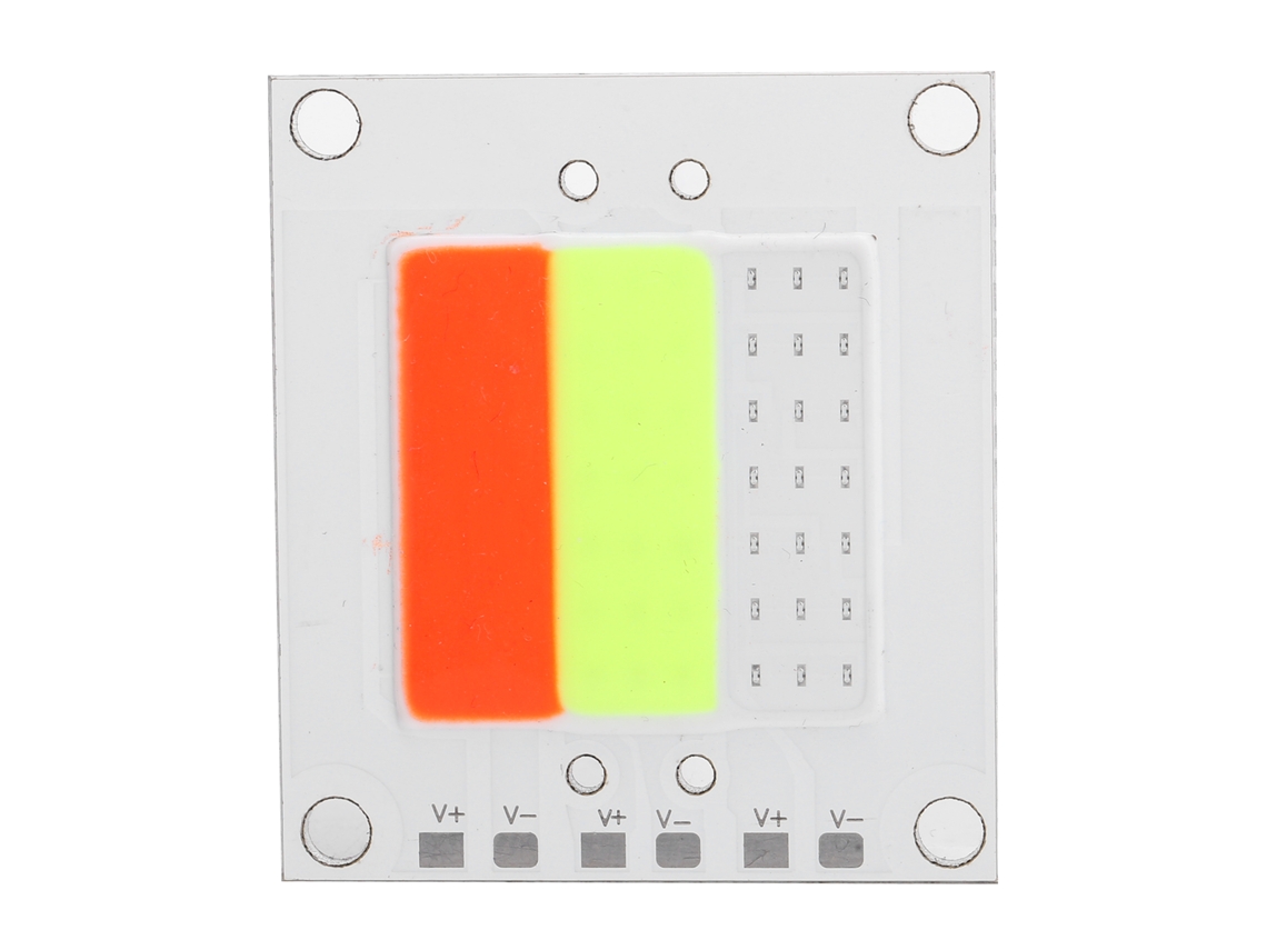 Fonte De Luz Led Integrada 50w Cob Chip 40x45mm Lâmpada De Projeção Vermelha Verde Azul