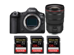 Eos R5 Mark Ii + Rf 24 70mm F/2.8 L Is Usm + 3 Sandisk 128gb Uhs ii 300mb/s + Ebook “20 Dicas para Fotos Que Impressionam” CANON
