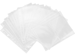 20 Pochetes Photo De Rechange Transparentes 10 Cm Protection Perforée Para Álbuns De Anneaux Acessórios Para