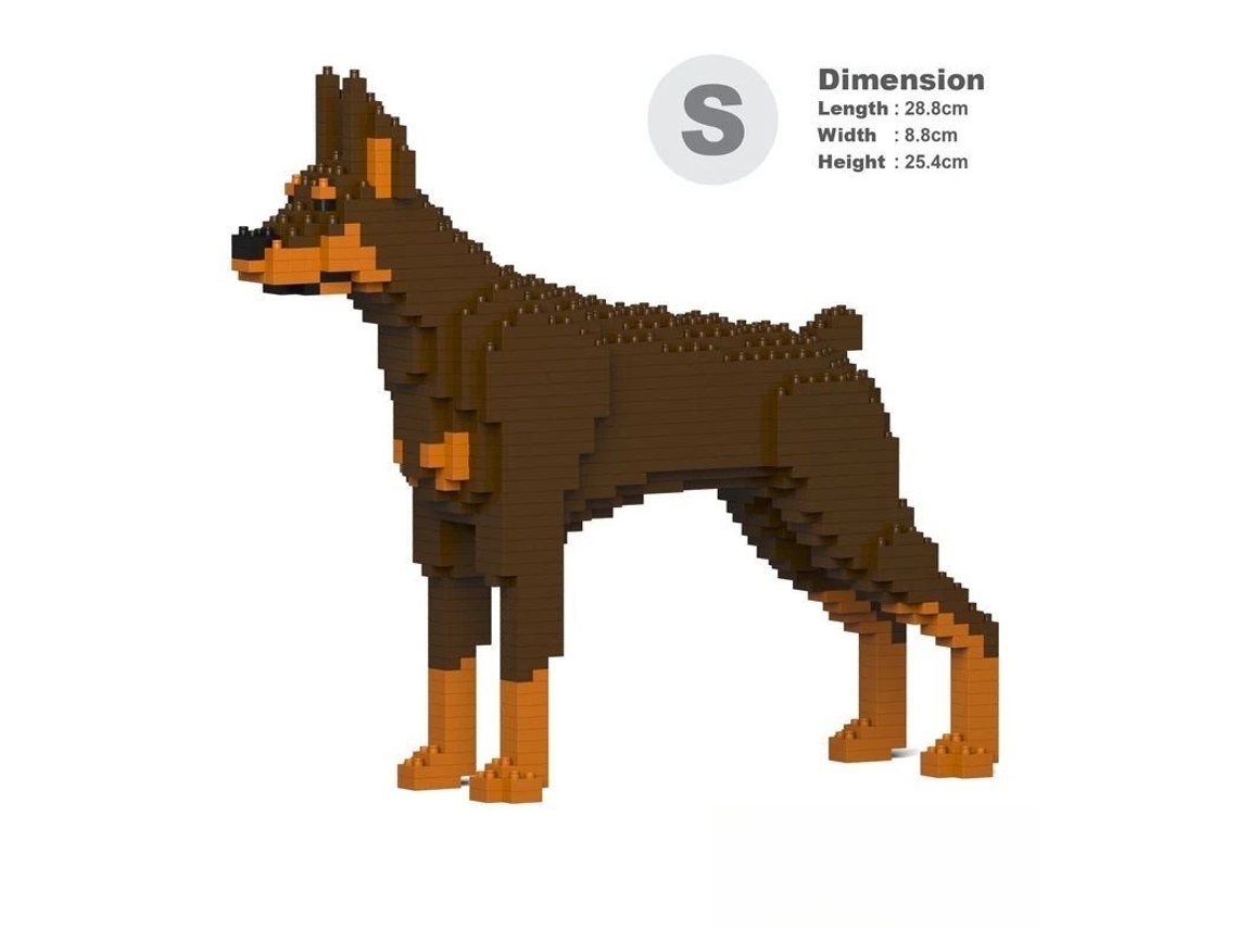 Jekca Bricks Doberman Pinscher 01-m02 St19pt25-m02
