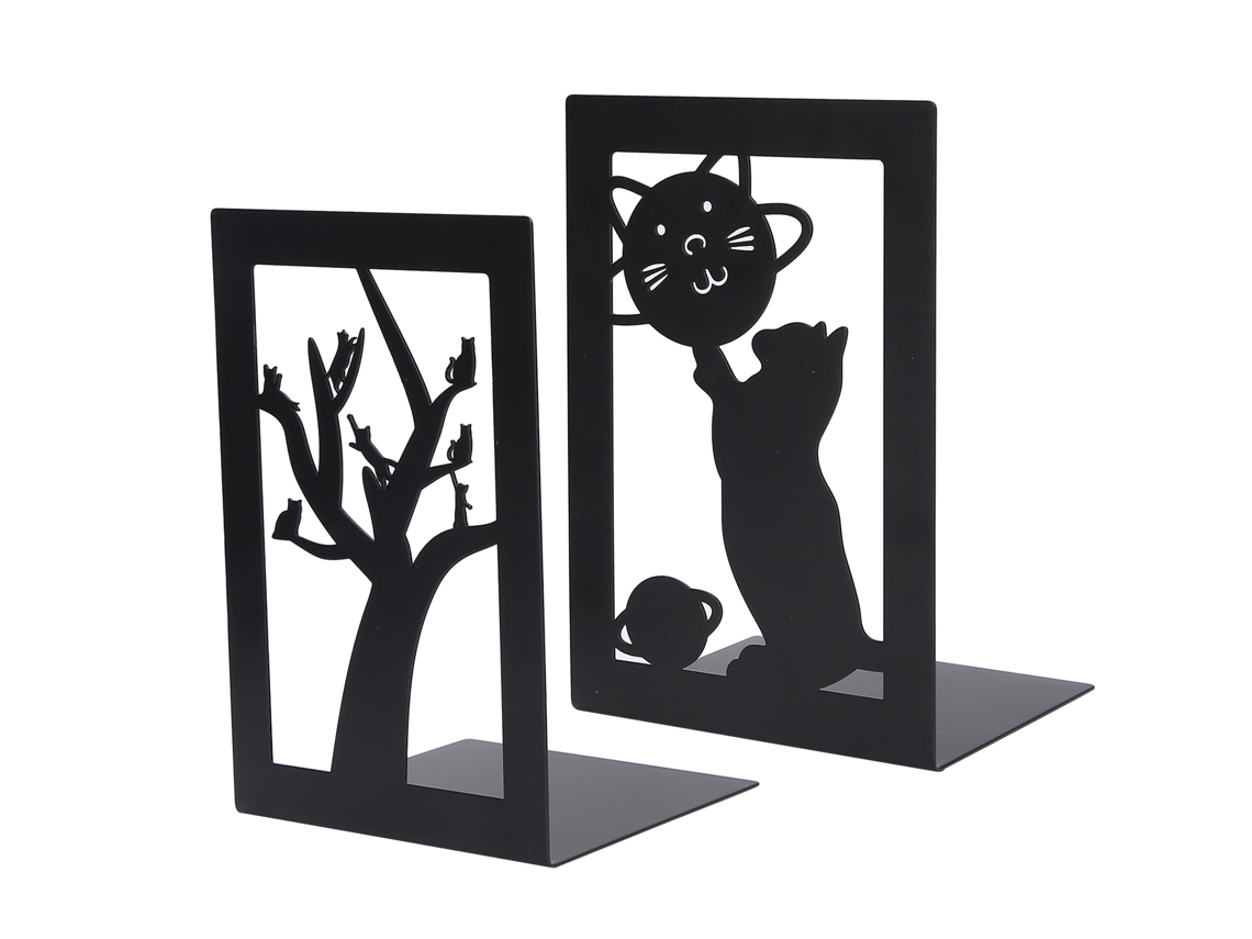 Sujetalivros De Metal Para Escritório, Estante De Armazenamento, Separador De Livros, Documentos, Suprimentos Para Artesanato.