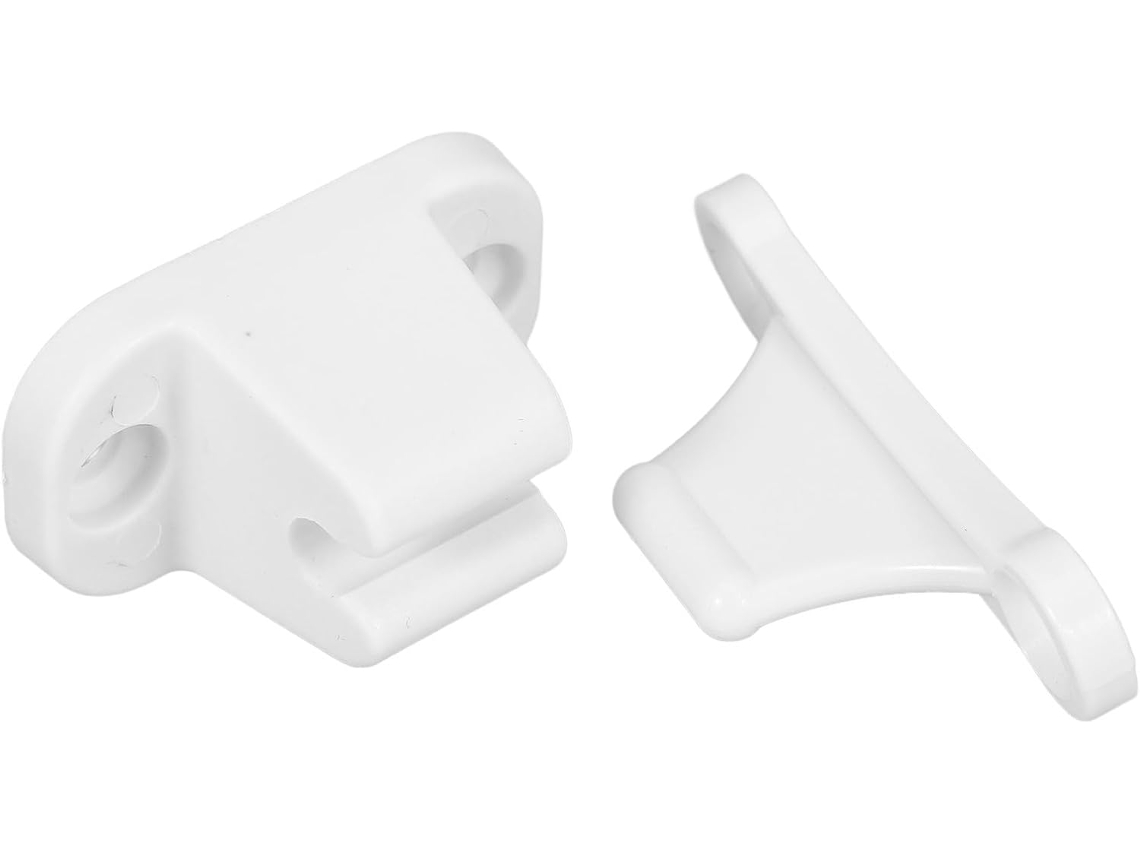 Suporte Para Porta De Trailer E Autocaravana, Em Nylon Com Suporte Confiável E Design Moderno, Branco
