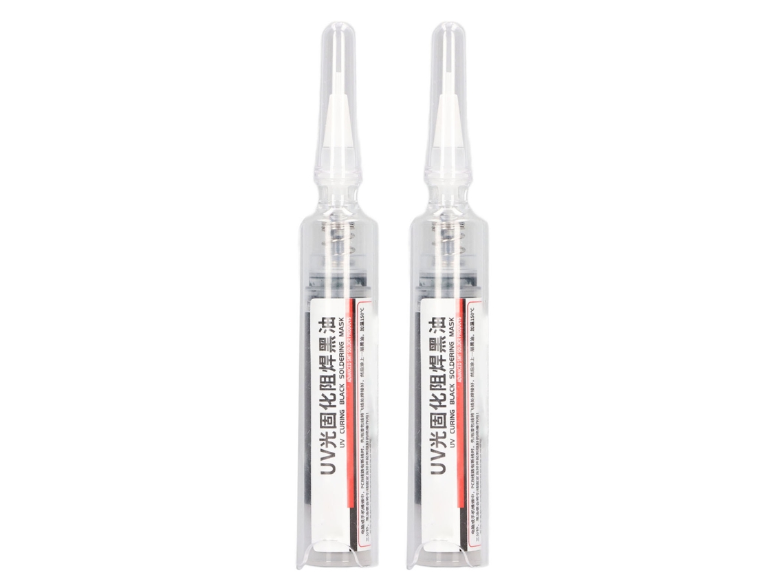2pcs Tinta Resistente à Solda PCB UV Curing para Reparo de BGA, 10cc S/MARCA