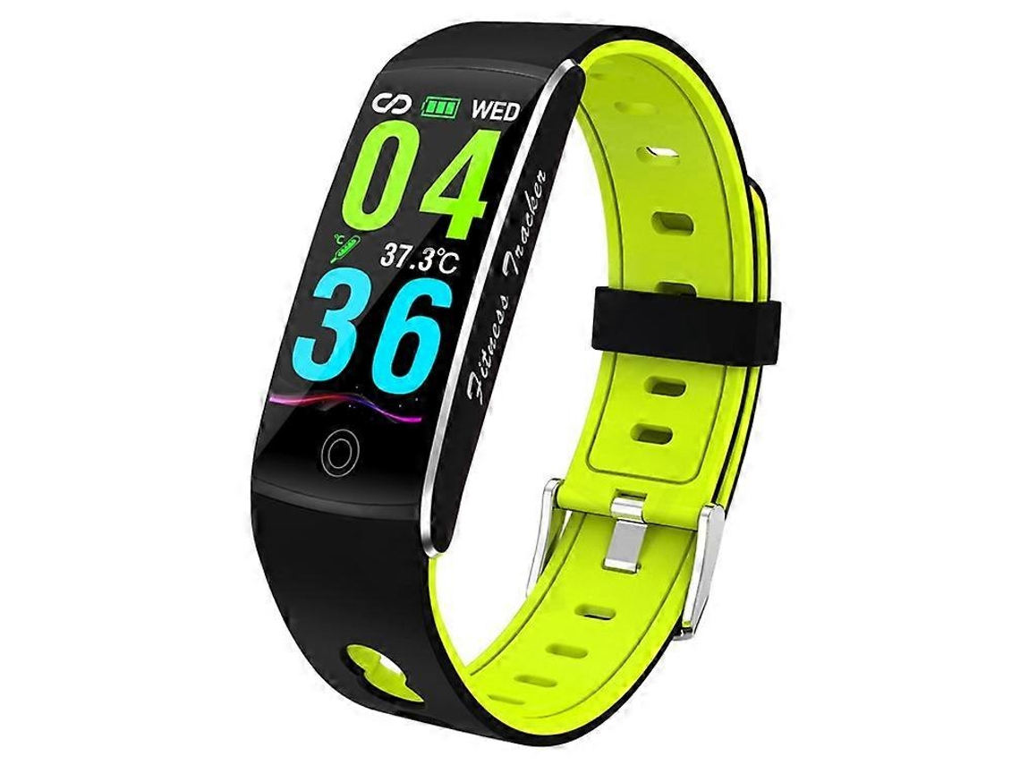 Relógio inteligente F10ta com monitoramento de frequência cardíaca e temperatura corporal, rastreador de condicionamento físico Ly Ebike