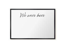 Magnetic Board For Wall We Were Here For The Bedroom Espelharte (60x40 Cm)
