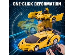 Carro De Controle Remoto Que Transforma Brinquedos Robóticos Para Crianças De 5 A 13 Anos, Veículos Rc Jun Aquaforge