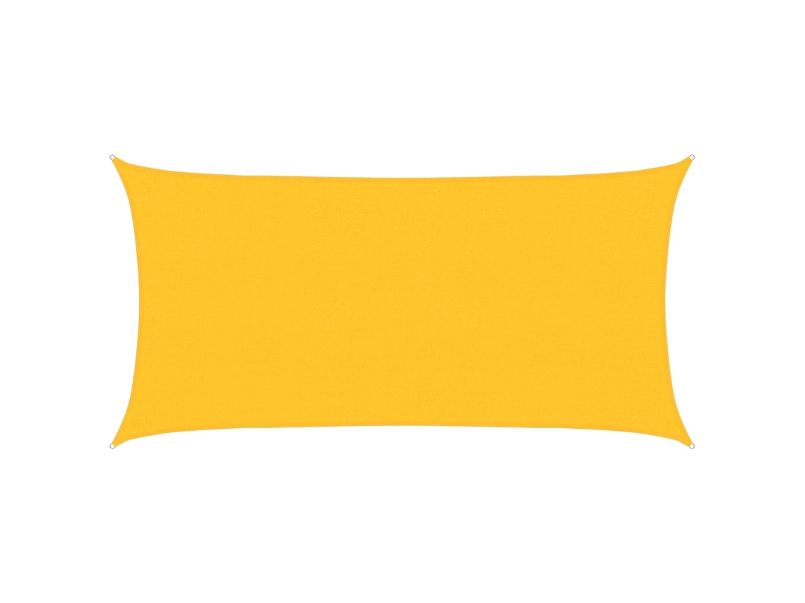 Toldo vela VIDAXL Amarelo