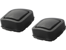 2 Capas Para Maçanetas Externas De Portas Mercedes Benz Keyless Go, Em Abs Preto De Alta Resistência
