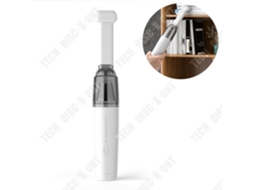 Aspirador de pó de carro Medidor de ácaros Mini aspirador de pó de alta potência recarregável sem fio para casa TECH DISCOUNT