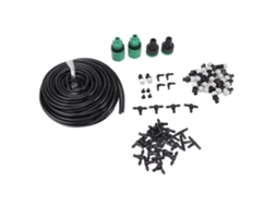 Mangueira De Jardim De Rega Por Nebulização Pvc E Plástico Automática 65,6 Pés Kits De Irrigação Por Névoa Para Flores, Grama, Vegetais