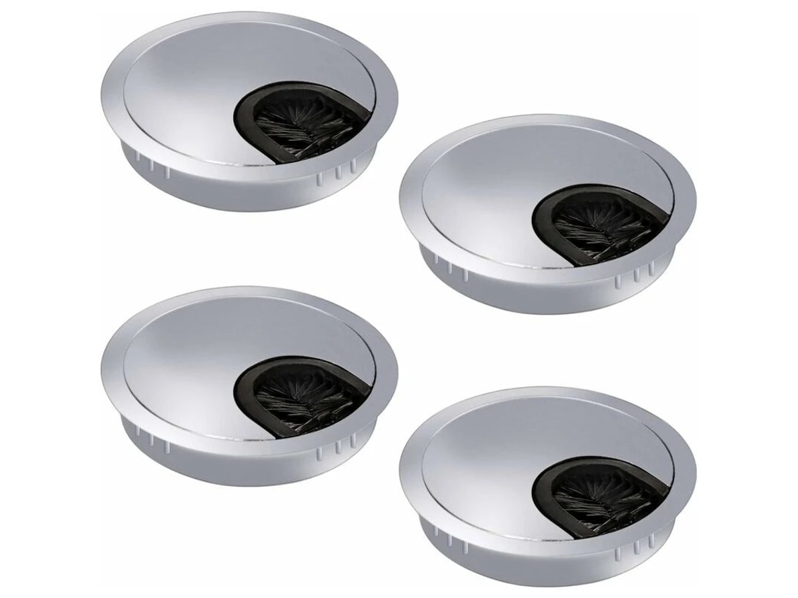 Passa-cabos Para Mesa, 4 Unidades, 60 Mm, Mesa