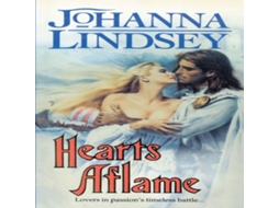 Livro Hearts Aflame de Johanna Lindsey (Inglês)