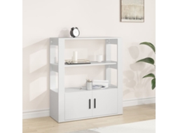Vidaxl Aparador 80x30x90 Cm Derivados De Madeira Branco
