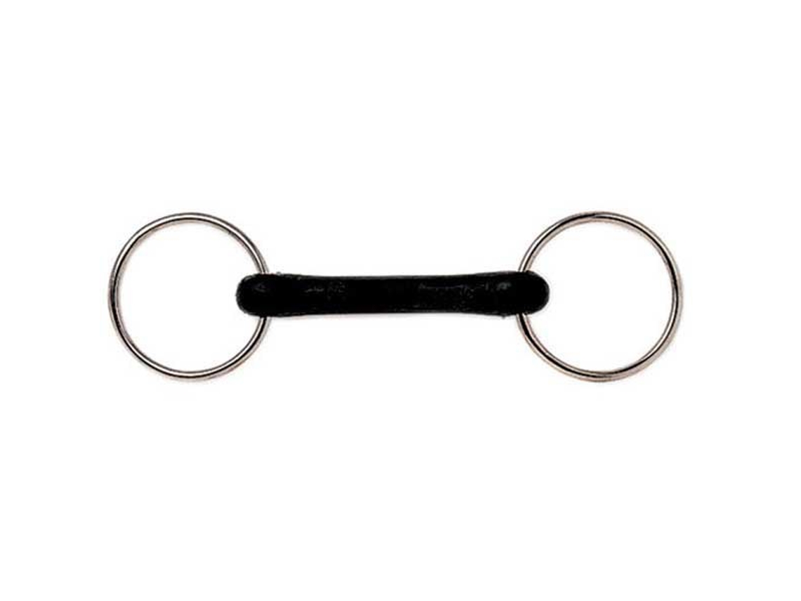 Snaffle de Borracha Macia Mullen Prateado 11.5 Cmsefton