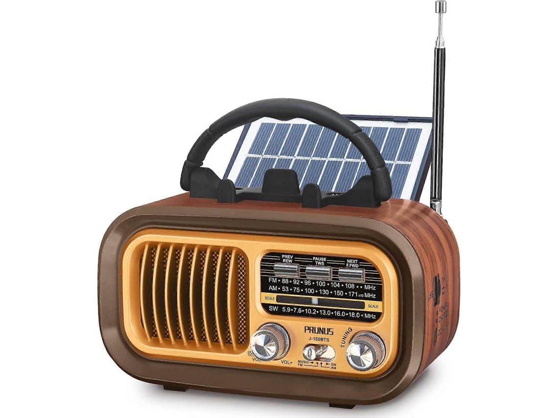 Rádio Vintage Recarregável Portátil J 150 Am/fm/sw GOKOCO