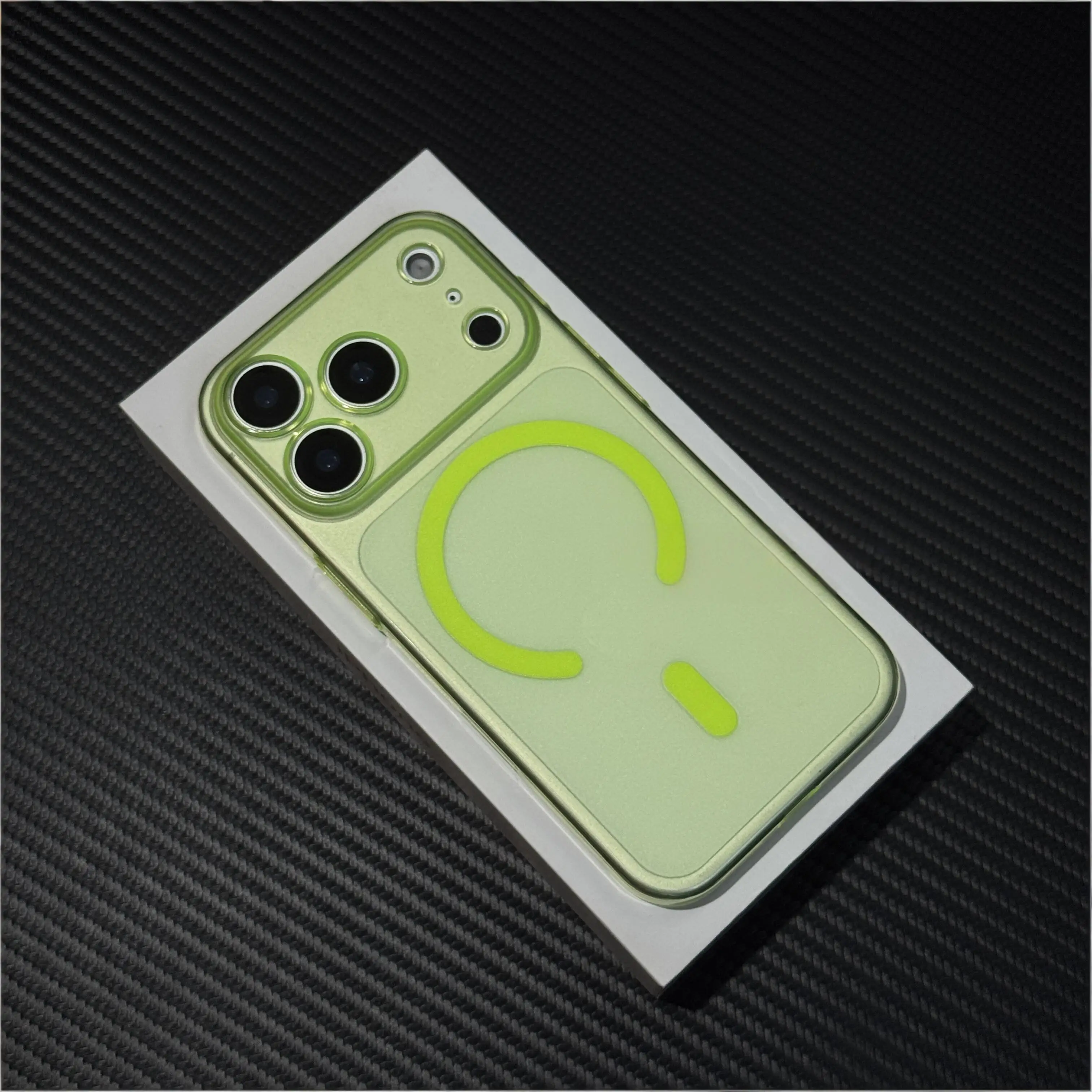 (verde Iphone 16 Plus) Capa Protetora Ultrafina, Semitransparente, Rígida E Fosca, Resistente A Impactos.