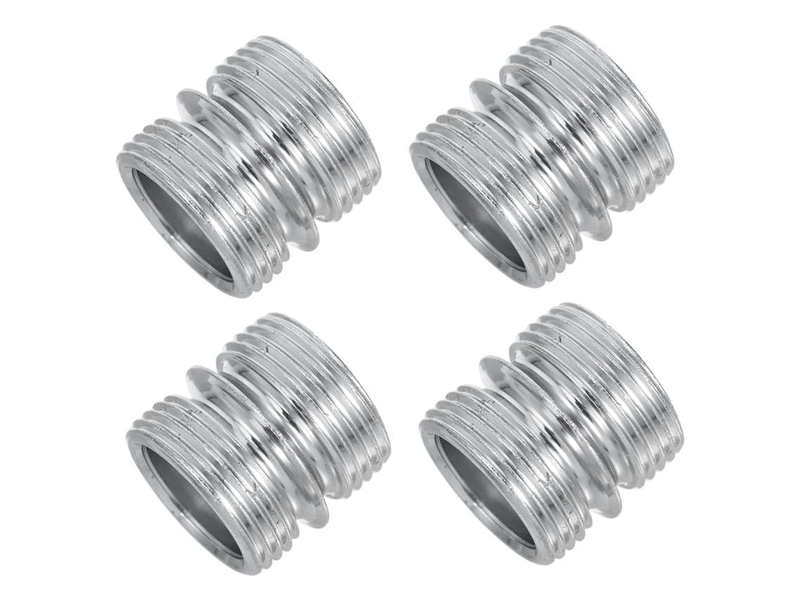 Porca De Conexão Ranhura Dupla 23, 2mm X 22mm, 4 Peças