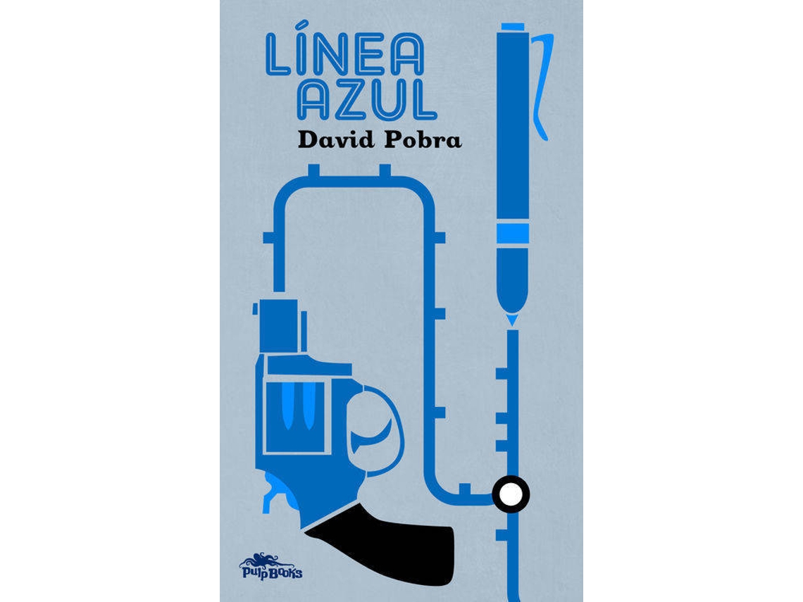 Livro Línea Azul de David Pobra (Espanhol)