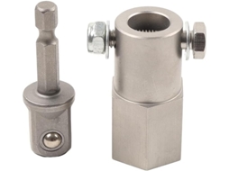 Cnfang4 - Conjunto De 1 Para Sem Fio Reboque Com Manivela Em Aço Prata