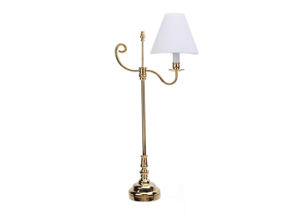 Lâmpada De Pé Para Casa De Bonecas Com Luzes Led Miniatura, Iluminação Mini Para Casa De Bonecas