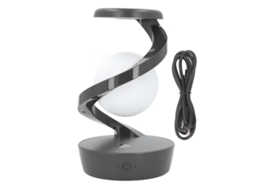 Lâmpada de Mesa flutuante 3D com carregamento sem fio LED spiral decorativa para quarto e escritório com S/MARCA