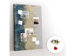 Quadro De Cortiça Padrão Decorativo Para O Quarto Das Crianças Espelharte (80x120 Cm)