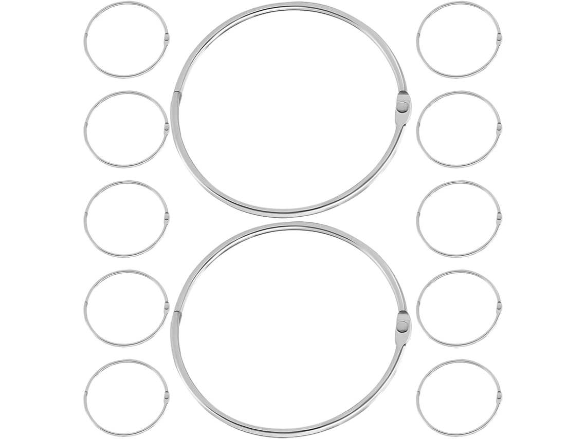 Limas Cabilock com 12 clipes de metal de 10 cm, montagem rápida com clipes, resistentes a clipes soltos.