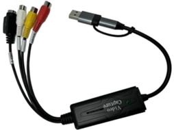Adaptador De Vídeo Composto Av Para Usb Tipo-c, Placa De Captura De Vídeo
