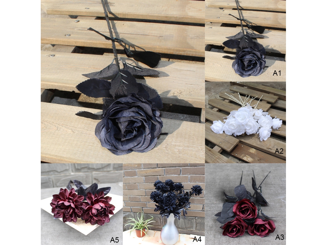 Rosas Simuladas (arranjo De Casamento, Decoração Interna) Eoocoo