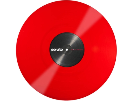 Vinil de Controlo SERATO Standard Colors 12'' Vermelho Par