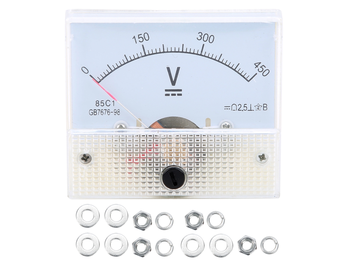 Voltímetro Ponteiro Cc 0 450v S/BRAND