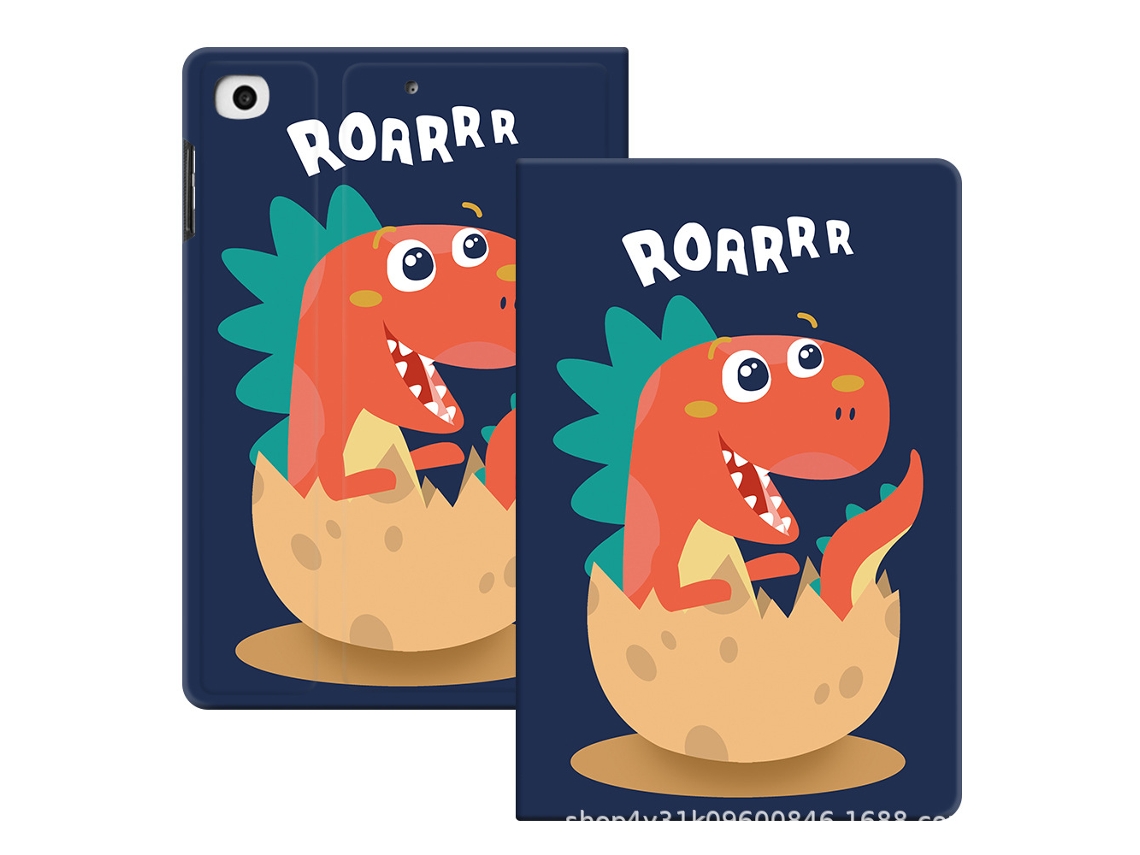 Capa Para Ipad De 11ª Geração (a16) De 11 Polegadas, Com Borda Flexível Em Tpu E Estampa De Dinossauro. Siurn
