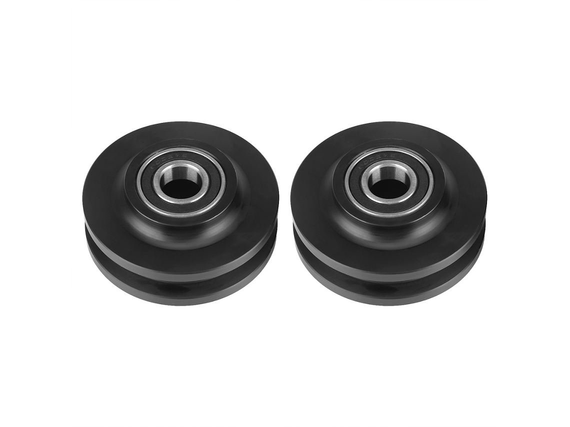 Roldanas Para Trilho De Porta De Celeiro Americano (pacote Com 2)